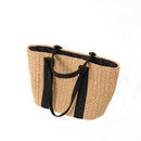 32 x 24cm Straw Bag Handbag Handmade Woven Beach Camping Travel Crossbody Bag