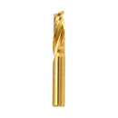 Drillpro 6mm Shank Single Flute 12/15/17/22mm End Mill Cutter Titanium Coated Spiral Drill CNC Bit