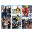 Construction Hard Hat Safety Protect Work Helmet with Solar Powered Cooling Fan