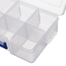 Plastic Compartment Storage Parts Organizer Container Adjustable Divider Grid Jewelry Craft Box Case
