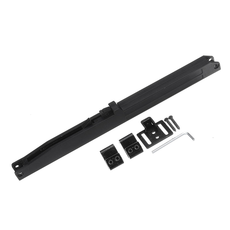 Barn Door Soft Close Mechanism Spring Buffer Damper Upgarded Hole-Free Version Sliding Barn Door Hardware Adjustable Door Stopper