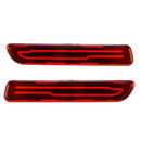 LED Rear Bumper Reflector Tail Brake Drive Fog Light Pair for Suzuki SX4 2007-2018