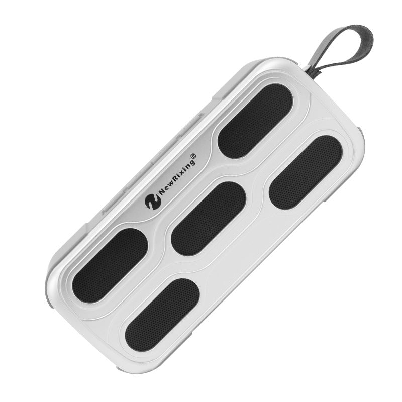 Newrixing Outdoor Wireless bluetooth Speaker TF Card U Disk AUX Waterproof Shockproof Stereo Speaker with Mic