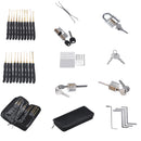 30Pcs Unlocking Lock Picks Set Key Extractor Transparent Practice Padlock Tool