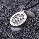 Simple Five-pointed Star Pendant Nordic Ornaments Creative Men's Necklace