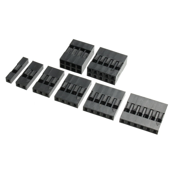 3 x 150pcs 2.54mm Plastic Dupont Jumper Wire Kit With Box 1P 2P 3P 4P 5P 6P 2*4P 2*5P Pin Connector