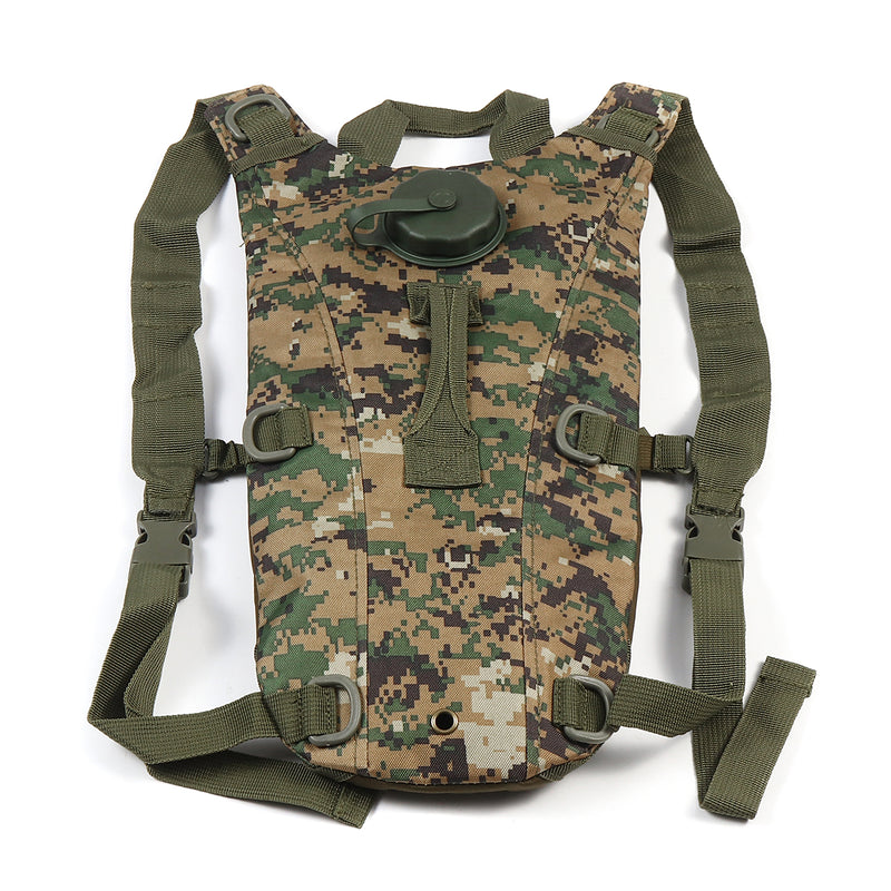 3L 600D Water Bag Hydration Backpack Pack Cycling Hiking Army Tactical Camping