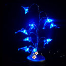 Novelty Charging LED Dolphin Tree Branch Night Light Table Lamp Gift Decor