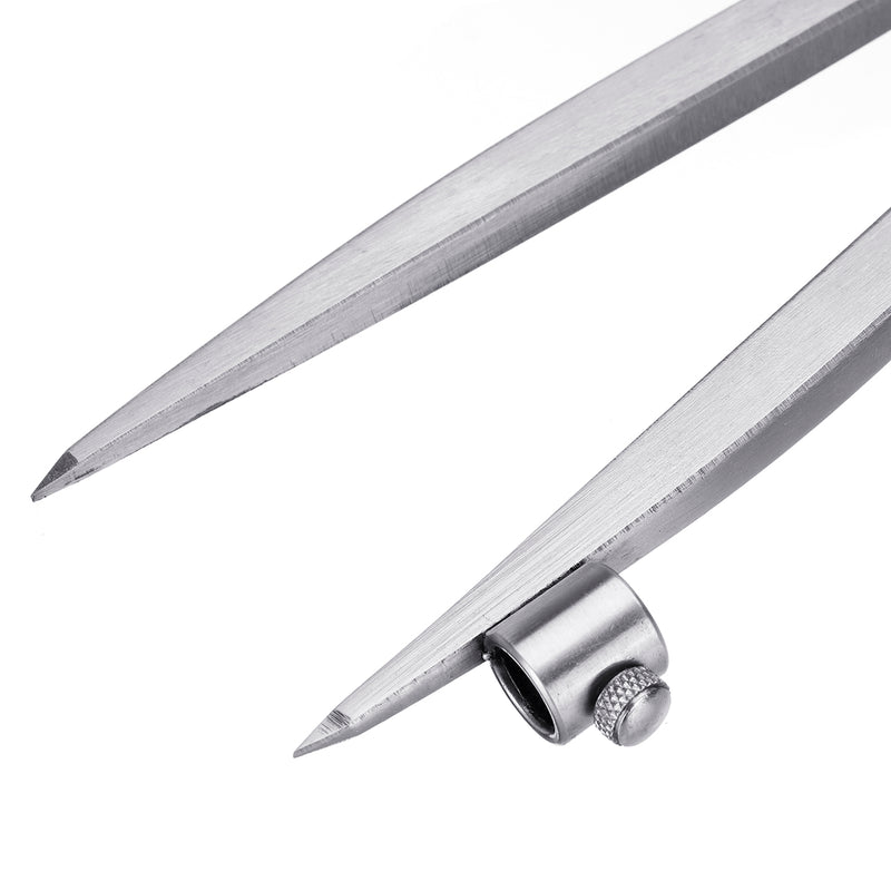 Carbon Steel Wing Divider Pencil Marking Compass Circle Maker Adjustable Scriber