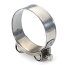 Universal 36mm 48mm  60mm Genuine Stainless Steel Band Exhaust Clamp Kit Fit Motorcycle Muffler Sile