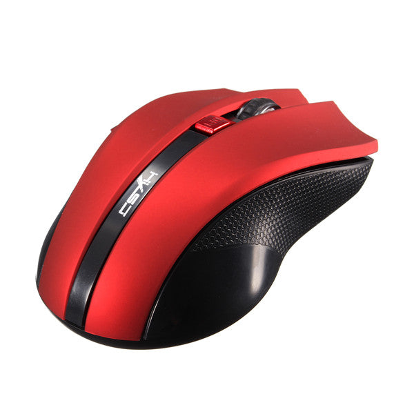 HXSJ X50 Wireless Mouse 2400DPI 6 Buttons ABS 2.4GHz Wireless Optical Gaming Mouse