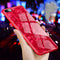 Bakeey Shell Pattern Glossy Glass Soft Edge Protective Case for iPhone 7Plus/8Plus