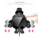 Bakeey 15W Qi Wireless Charger Gravity Linkage Air Vent Car Phone Holder for 4.5-6.8 inch Smart Phone for iPhone 11 for Samsung Galaxy Note 10 Xiaomi Mi 9T