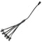 5/4/3/2 in 1 Splitter Cable for EL Wire Neon Strip Light Conected with Inverter
