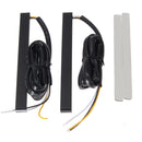 Universal LED Driving Daytime Running DRL Turn Signal Light White Amber