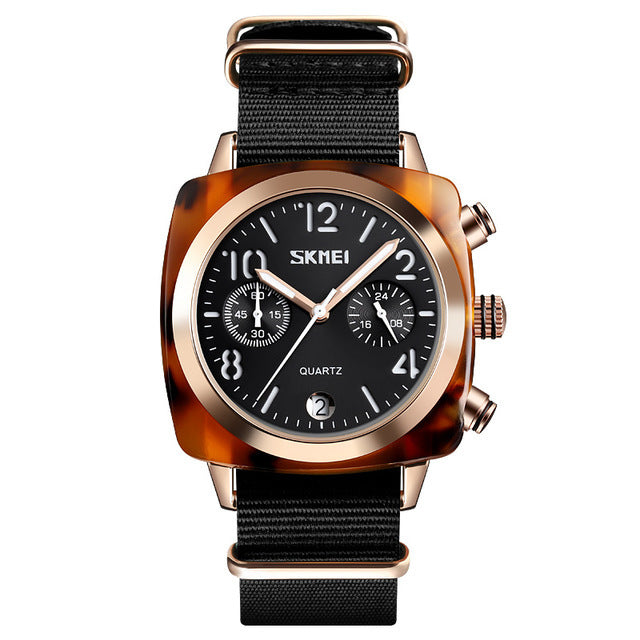 SKMEI 9186 Unique Design Multi-dial Luminous Waterproof Women Wristwatch Quartz Watch