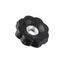 Plum Star Through Hole  Heat Bed Hand Screw Levelilng Nut for 3D Printer Hotbed