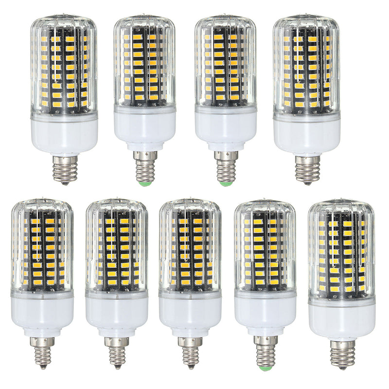 E17 E14 E12 9W 100 SMD 5736 LED Pure White Warm White Natural White 900Lm Corn Light Bulb AC85-265V