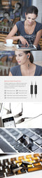 EDIFIER H185P Wired Control Music In-ear Earphone Hifi Headphones With Mic for Mobile Phone