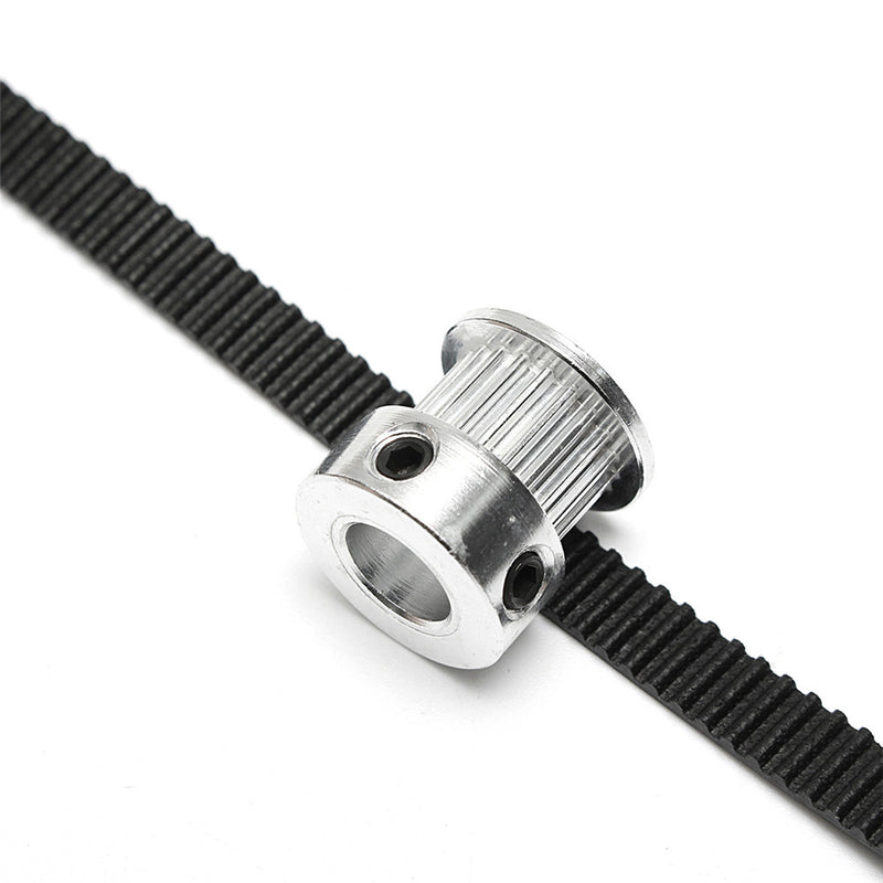 8pcs GT2 20T Bore 8mm Timing Pulley with 5m Belt and Tensioner