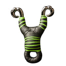 IPRee Outdoor Stainless Steel Tactical Slingshot Rubber Band Catapult Camping Sling Shot