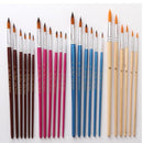 Zhuting 6001R 6Pcs Round Front Nylon Practical Writing Brush