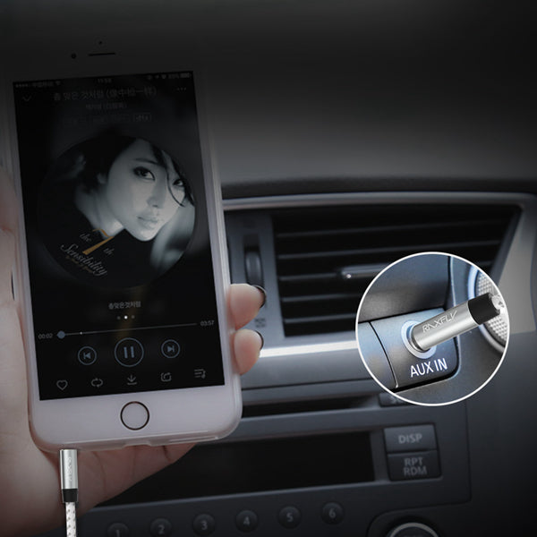 RAXFLY 3.5MM Male to Male Audio AUX Cable 1m For iPhone X 8Plus Oneplus5 Car Speaker Headphone MP3