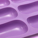 DIY 6 Slots Cake Mold Tool 3D Oval Silicone Soap Mould Baking Mold Handmade Chocolate Pudding Jelly