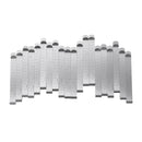 20pcs Stainless Steel Sewing Hemming Clips Measurement Ruler Quilting Supplies Sewing Clip Tools