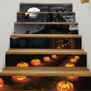 Miico LT002 Halloween Stair Sticker Cartoon Sticker Creative Stair Wall Sticker Room Decoraiotn