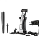 KEMEI KM-508 Waterproof Professional Hair Clipper Electric Shaver Razor Dual Head Trimmer