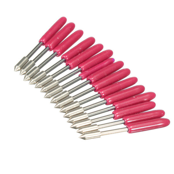 CB09 Graphtec Blade Holder with 15pcs 45 Degree Vinyl Cutter Plotter Cutting Blades