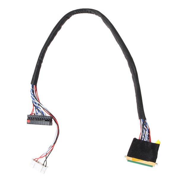 3Pcs 40 Pin 1 Channel 6 Bit LED LCD LVDS Screen Cable For Display