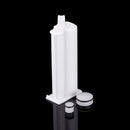 5Pcs/set 50ml 4:1 AB Glue Tube Dual Glue Cartridge Two Component Dispenser Tube with Mixing Tube Mixing Syringe for Industrial Glue Applicator