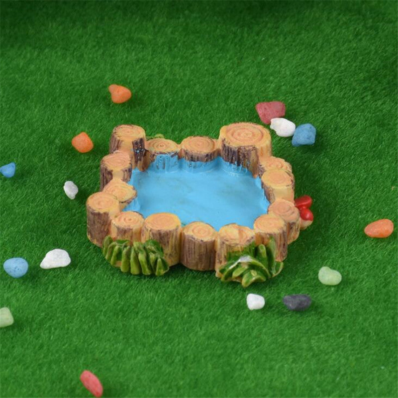 5Pcs DIY Resin Craft Antique Imitation Fairy Garden Home Miniature Decorations Micro Landscape