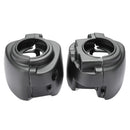 Pair Aluminum Handlebar Housing Switch Cover For Harley Sportster Dyna Softail V-Rod