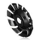 90mm Wood Carving Disc 12T Woodworking Root Milling Cutter for 16mm Aperture Angle Grinder