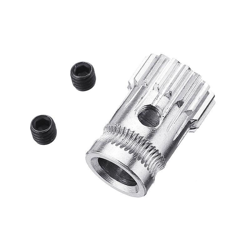 Stainless Steel Two-way Driver Feeding Wheel Gear Extruder For 1.75mm Filament 3D Printer Part