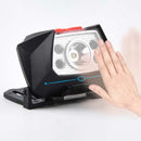 XANES 650LM XPG LED 40cm Smart Sensor HeadLamp White Red Lamp 4 Modes USB Rechargeable Waterproof 60 Adjustable Hiking Cycling Fishing Light