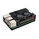 Aluminium Alloy Armor Enclosure Case With Dual Fan For Raspberry Pi 3 Model B+(plus) /3B