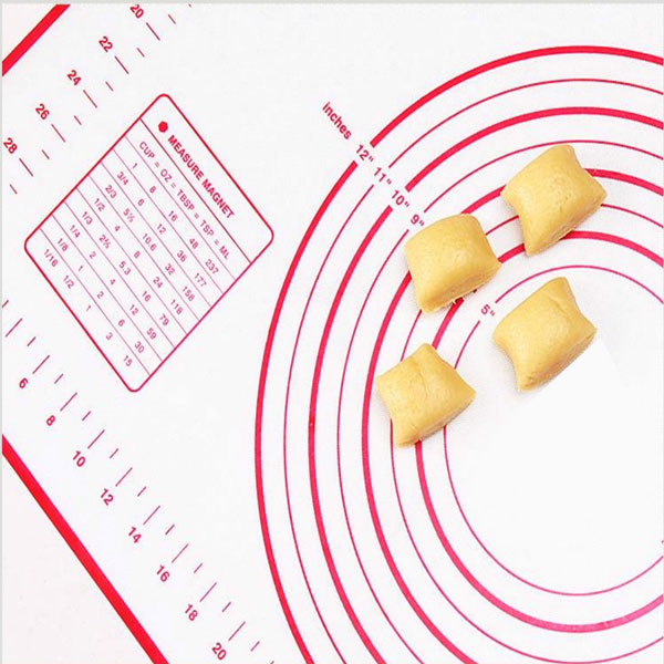 Honana Platinum Silicone Dough Fondant Mat Glass Fiber Reinforced  60 x 40cm Baking Mat