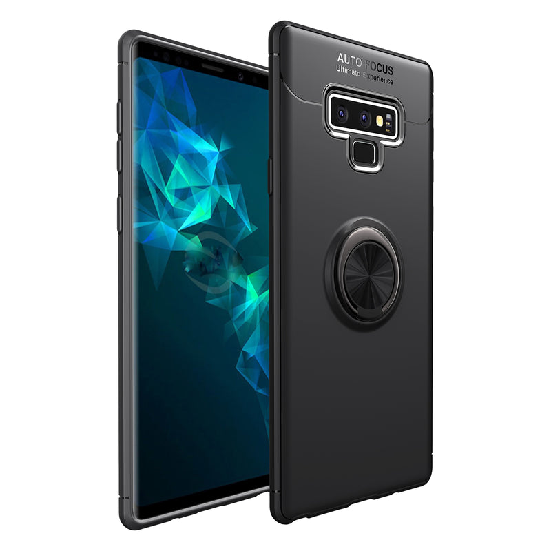 C-KU 360 Rotating Ring Grip Kickstand Protective Case For Samsung Galaxy Note 9