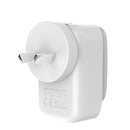 TOPK 3.4A 3 Ports Auto-ID USB Travel Wall Charger Adapter With Touch LED Lamp US UK AU EU Plug