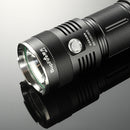 SupFire 1100 Lumens Flashlight 18650 Battery 5 Modes Portable Work Lamp With 4x18650 Battery Charger