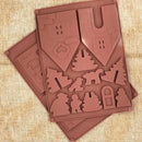 2Pcs/Set DIY Jewelry Bezel Making Crystal Silicone Resin Mould Casting Molds Kit Art Craft