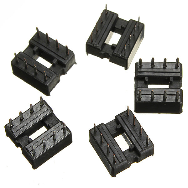 150pcs 2.54mm 8 Pin IC DIP Integrated Circuit Sockets Adaptor
