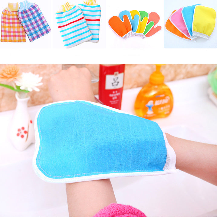 Honana BX Shower Glove Exfoliating Back Scrub Skid Resistance Body Massage Sponge Wash