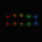 1.5x6mm Trit Vials Self-luminous 15-Years Diamond Heart Decoration