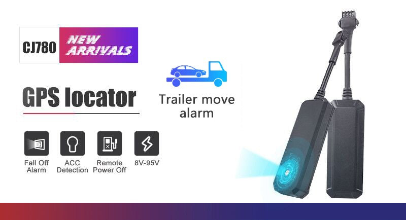 Enusic CJ780 8~95V GSM Real Time GPS Tracker Device Tracking Vehicle Locator Remote Control