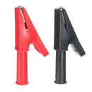 DANIU 2Pcs 2000V 30A Crocodile Alligator Folders Safety Test Clips For 4mm Shrouded Banana Plug